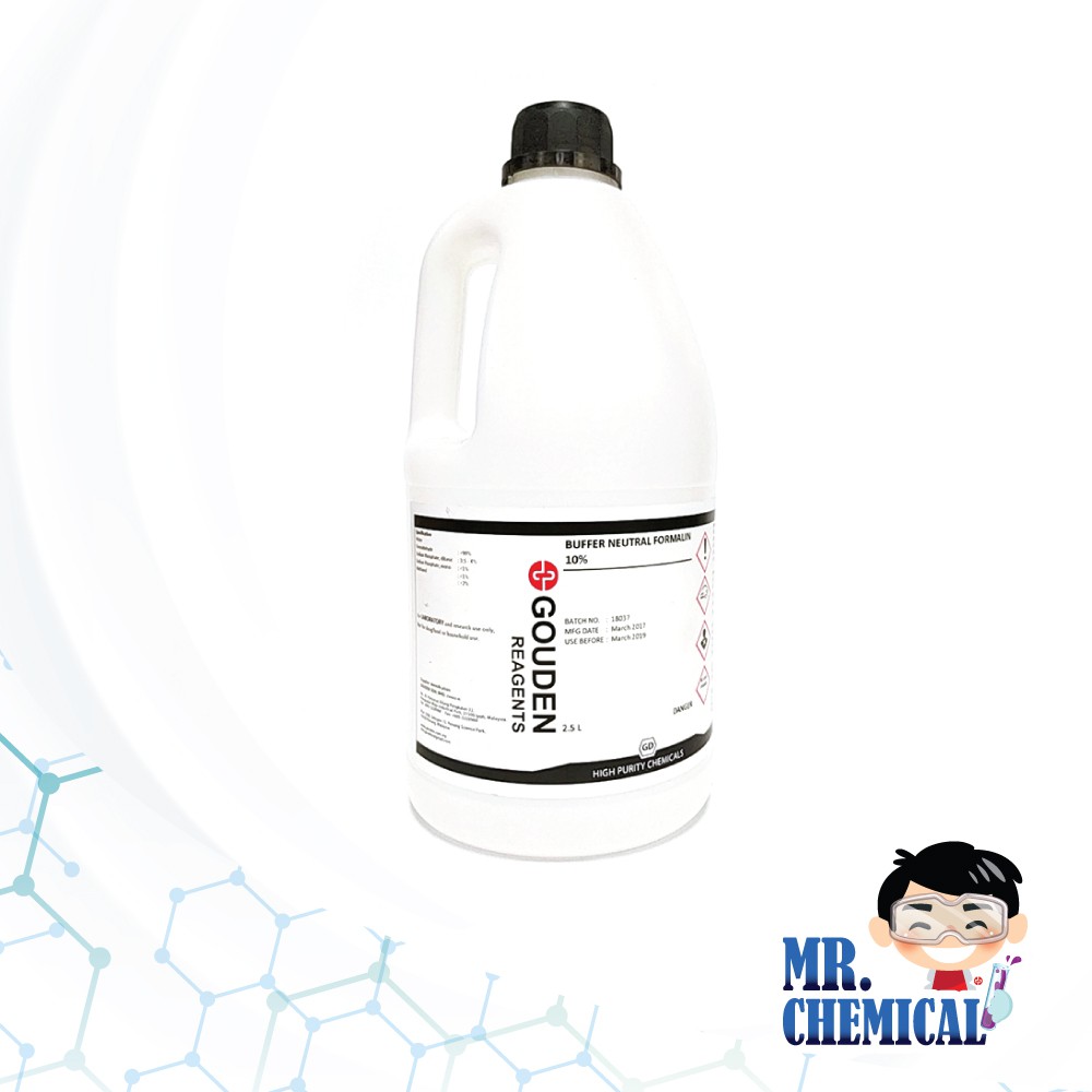 Buffer Neutral Formalin 10 2.5 LIT for Clinic or Hospital use
