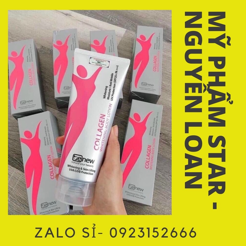 Benew Collagen Whitening Body Lotion Korea Shopee Malaysia