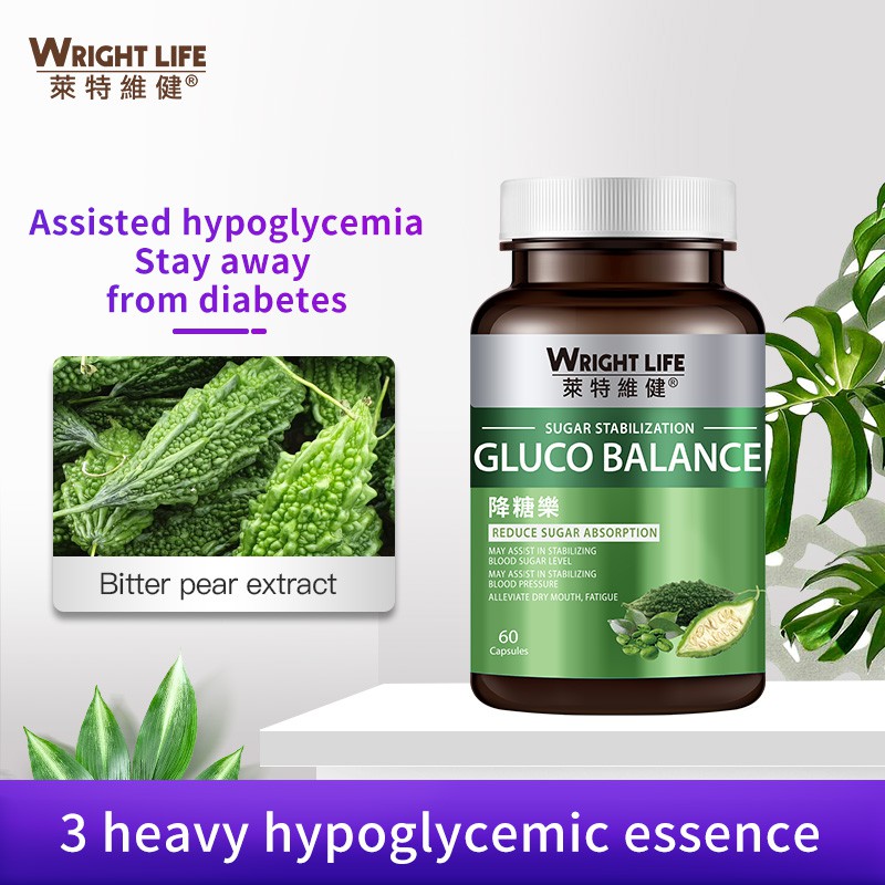 WRIGHT LIFE Bitter Melon Bitter Gourd Extract PlantInsulin Health