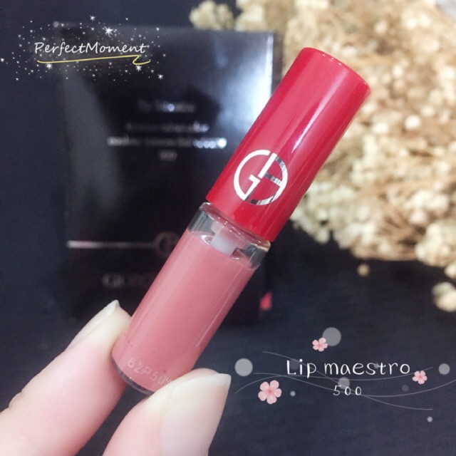 armani lip maestro mini