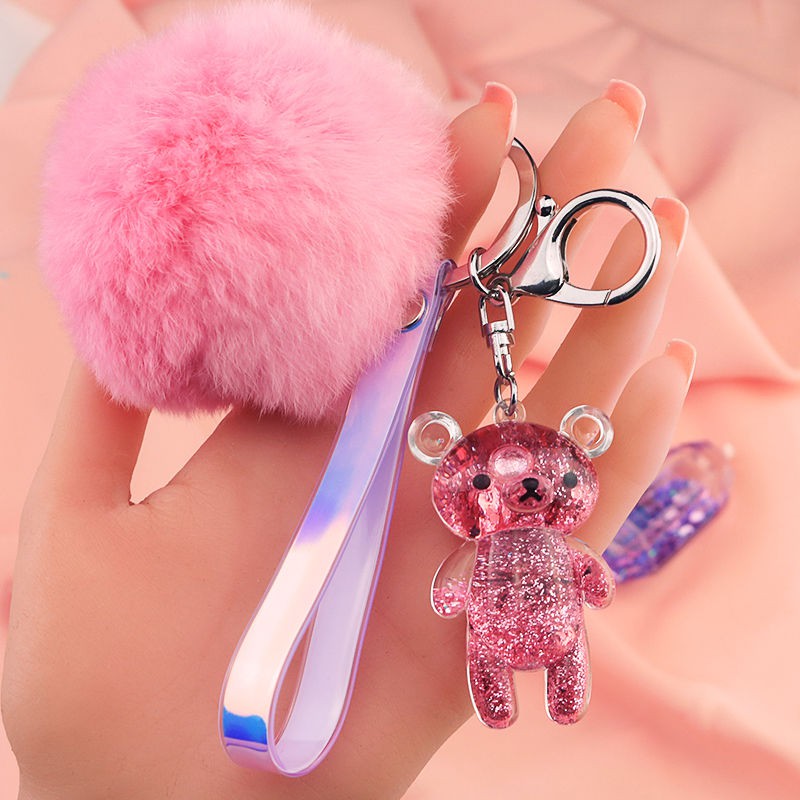 cute teddy bear keychain