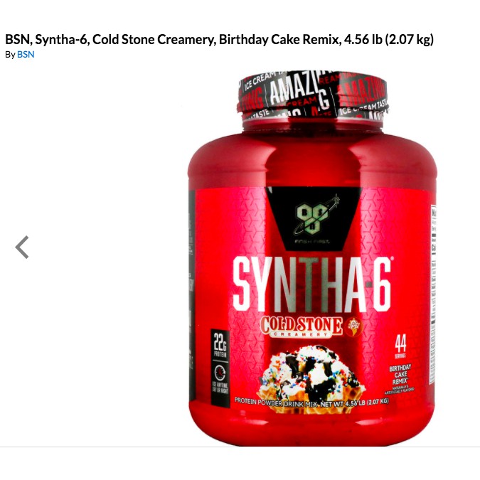 Bsn Syntha 6 Cold Stone Creamery 2kg Shopee Malaysia