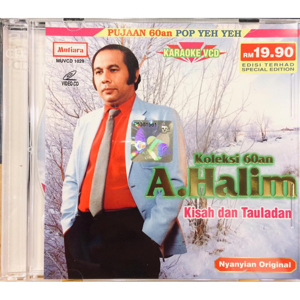 Vcd Album Koleksi 60an A Halim Kisah Dan Tauladan Vcd Karaoke Shopee Malaysia