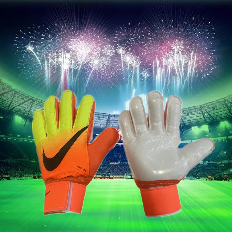 2022 World Cup Football Goalkeeper Glove with Fingersave Match Glove