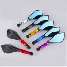 Cnc 5 Segi Rizoma Side Mirror Short Long Universal Cermin Sisi Motosikal Panjang Pendek Shopee Malaysia