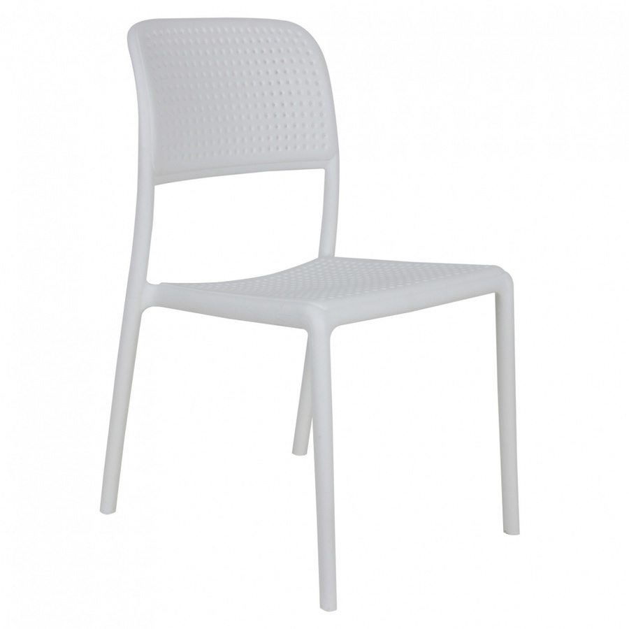 Pulito Plastic Chair PP-695-W02 Size 57x48.7x86cm. White