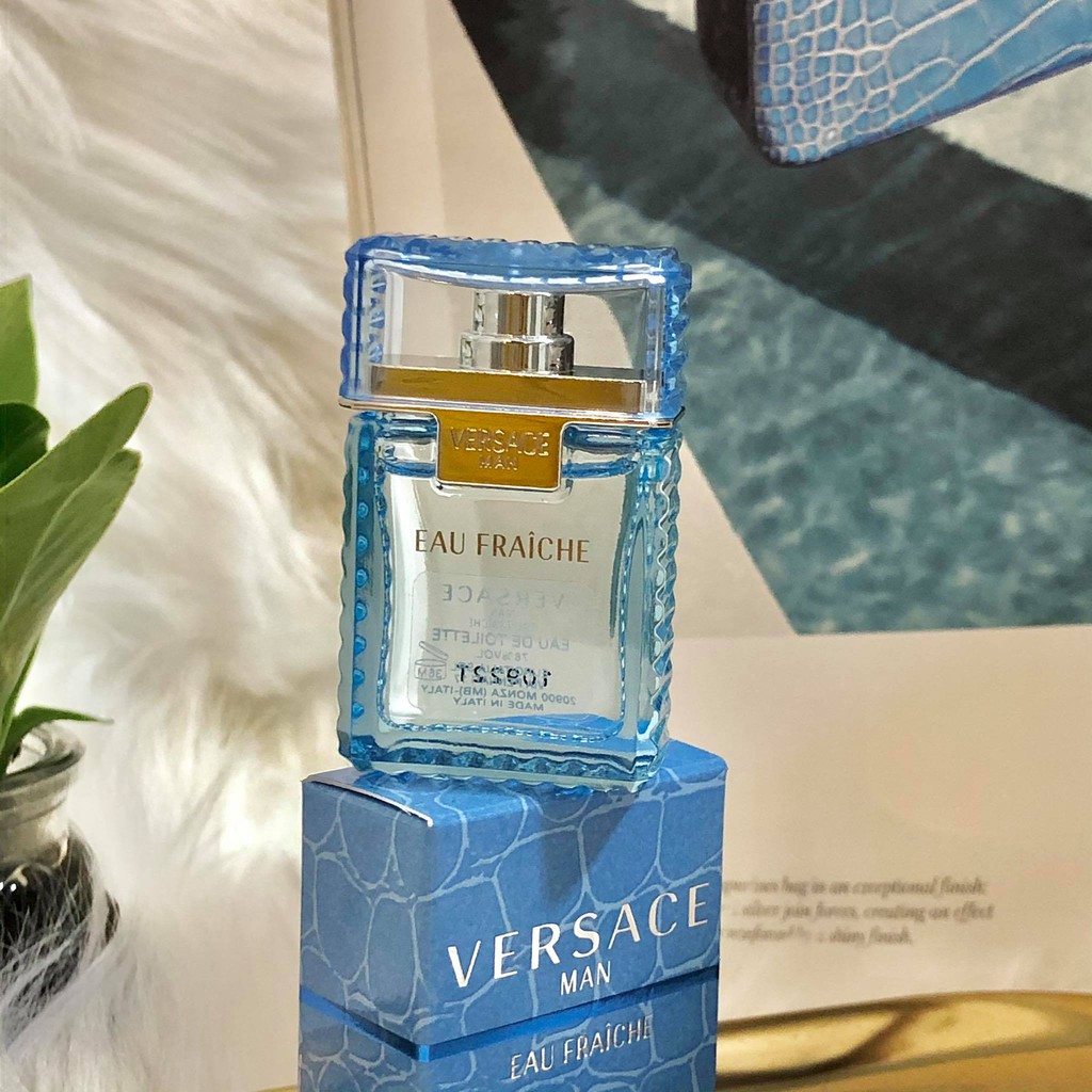Miniature 5ml Versace_EAU Fraiche Pour Homme EDT (Man) Shopee Malaysia