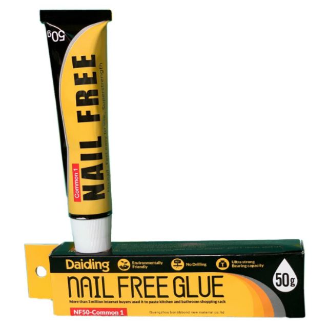 Nail Free Glue Gam Gajah 50g Shopee Malaysia