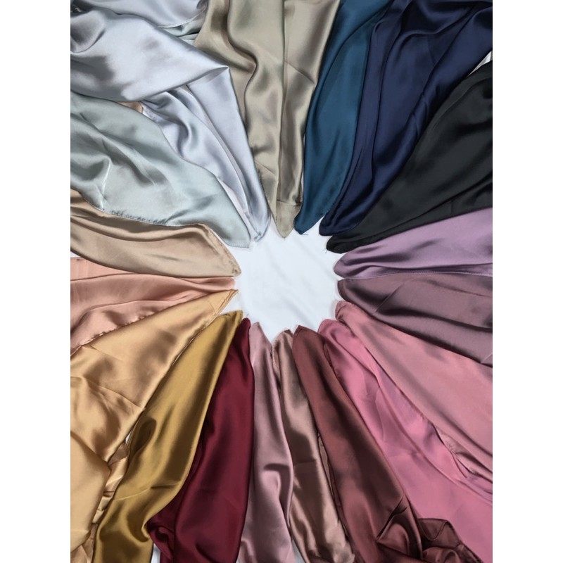 shawl satin shopee