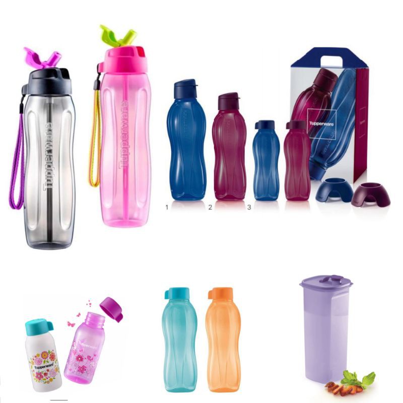 Fridge Water bottle Botol Air Tupperware 2L Eco Bottle Tupperware