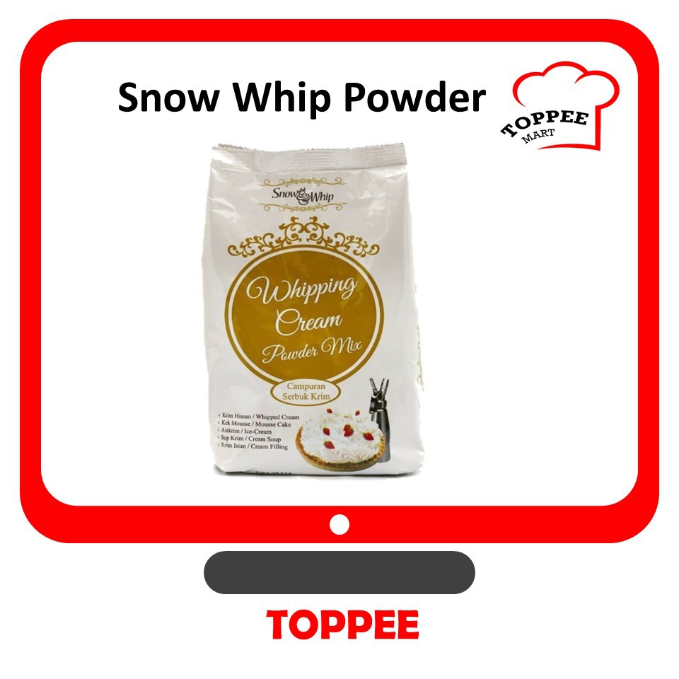 [ WHIPPING ] Snow Whip Whipping Cream Powder Mix [500g] Shopee Malaysia