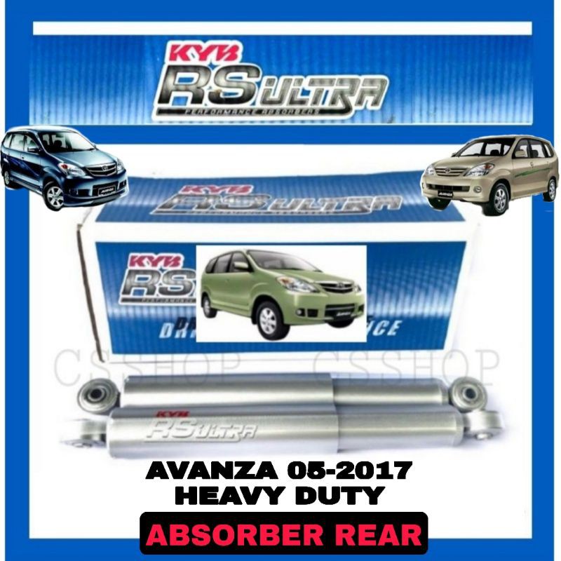 Kyb Rs Ultra Toyota Avanza 1 3 1 5 2004 2011 Rush F700 Absorber Rear 1set 2pcs Suspension Kayaba Shopee Malaysia