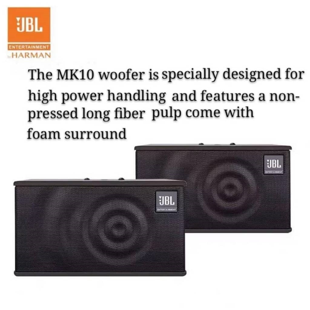 JBL PACKAGE MK 10, JBL Karaoke System Package Consisting Jukebox