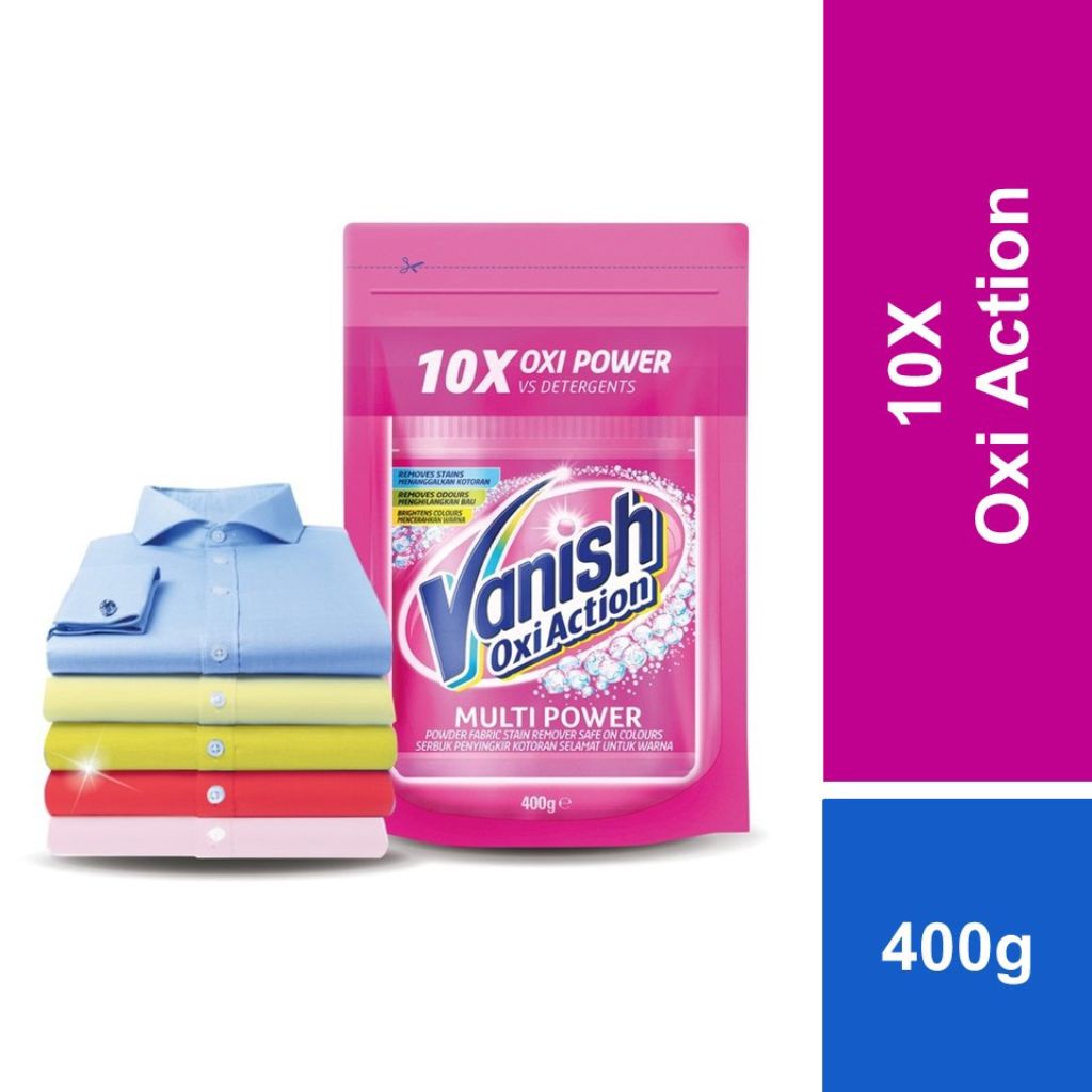 Vanish Oxi Action Multi Power Fabric Stain Remover 400g