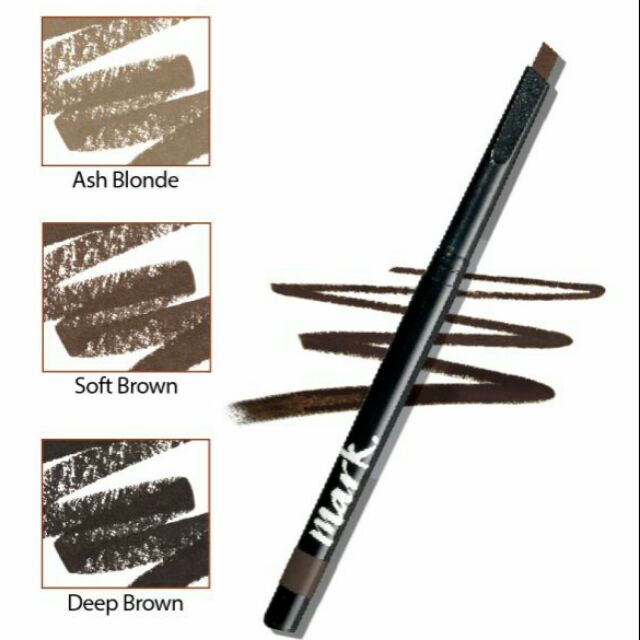 Avon Mark Perfect Brow Sculpting Pencil 028g Shopee Malaysia