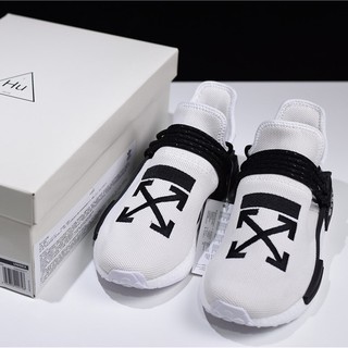 OFF-WHITE x Pharrell x Adidas NMD Hu Race Trail | Shopee Malaysia