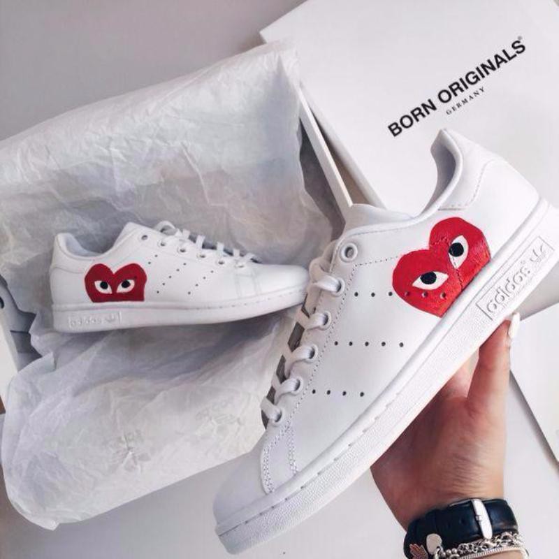 stan smith x comme des garcons