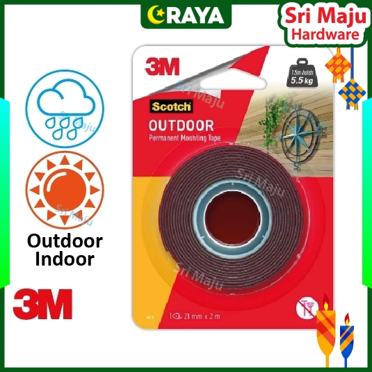 MAJU 3M Scotch 4011P Outdoor Permanent Mounting Very High