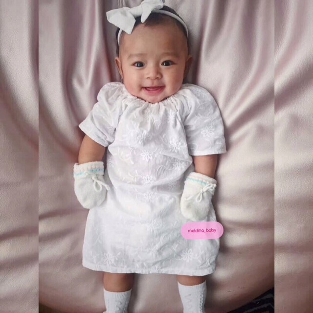 dress baby untuk majlis aqiqah