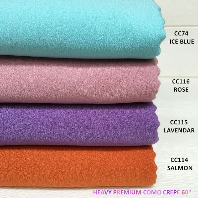 Kain HEAVY COMO CREPE Shopee Malaysia