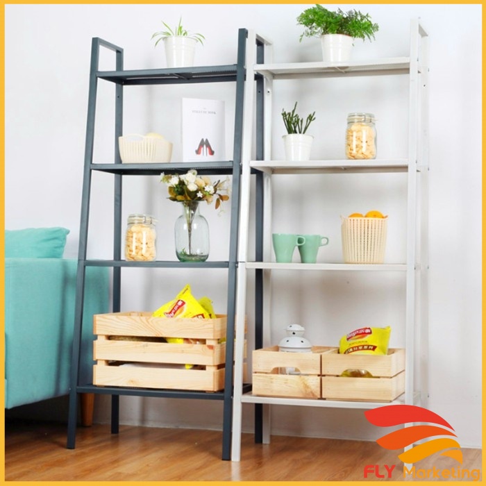 4 Tier Multipurpose Shelf Shelves Rack Rak Besi Living Room 60 x 148cm / 35 x 148cm Home Office Serbaguna Rak