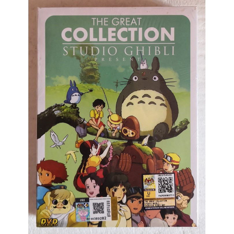 Studio Ghibli Movie Collection Box 1 (14 Movies) Anime DVD | Shopee Malaysia