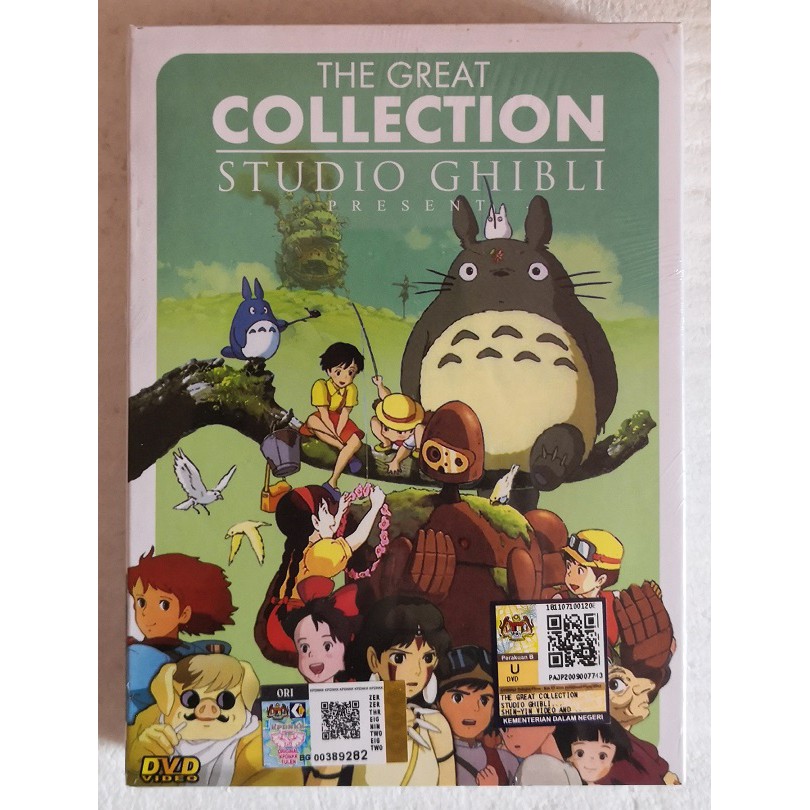 Studio Ghibli Movie Collection Box 1 14 Movies Anime Dvd Shopee Malaysia
