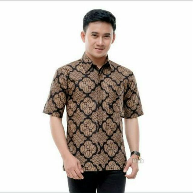 Baju batik lelaki lengan pendek | Shopee Malaysia