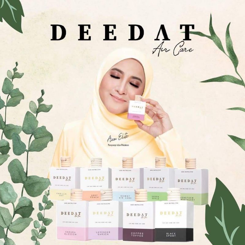 Ready Stock pewangi Kereta Deedat Air Care Car Perfume Perfume Kereta Home Perfume Air Freshner