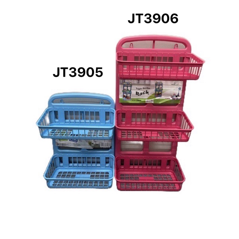 Applelady JT3905 JT3906 Plastic Double Triple Decker Wall Shampoo