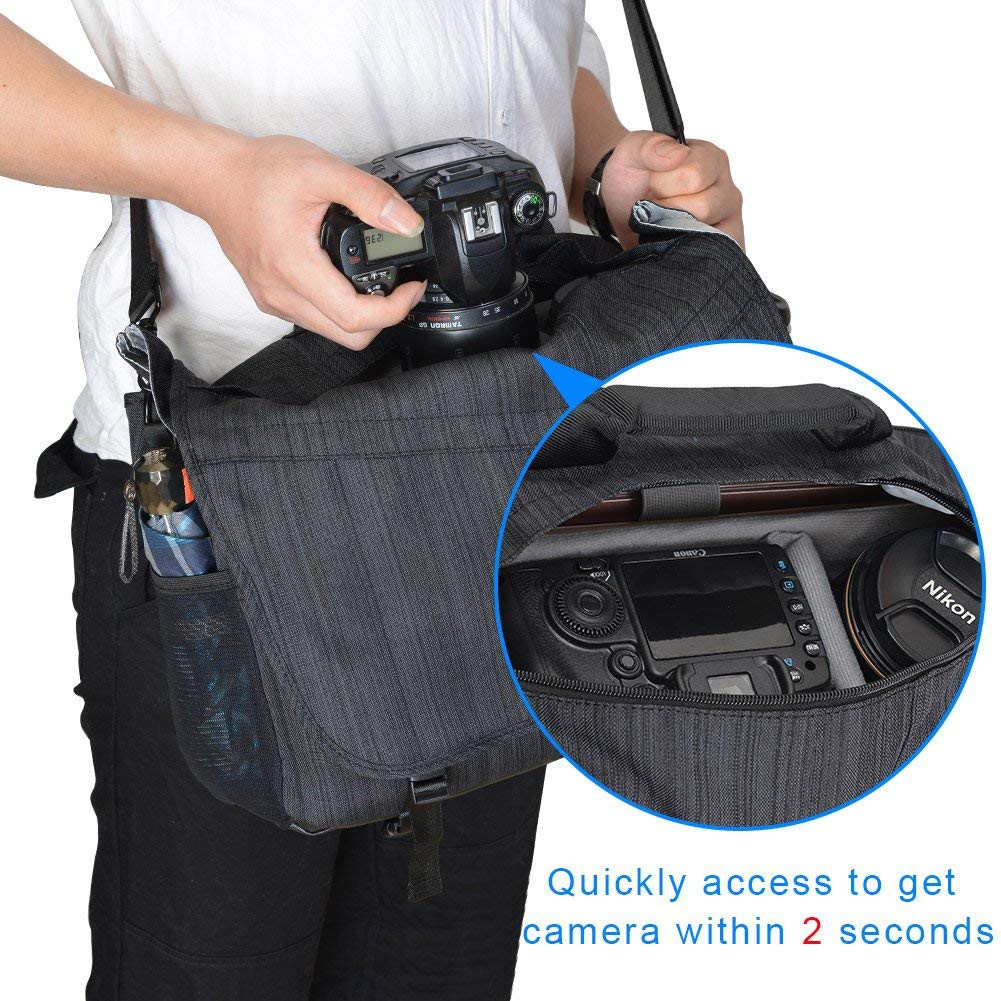 casual camera bag