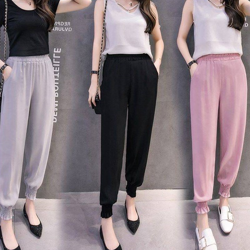 ladies cool summer trousers