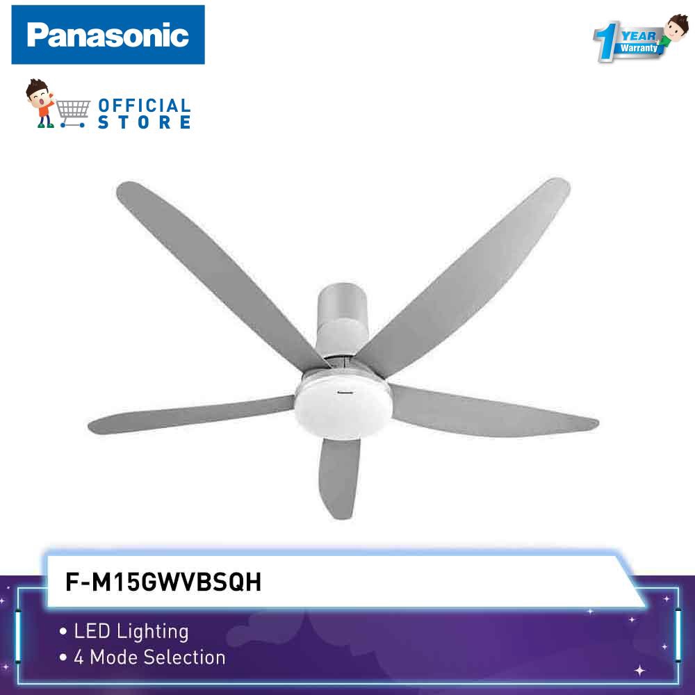 Panasonic Ceiling Fan Led 5 Blades F M15gw 60 Short