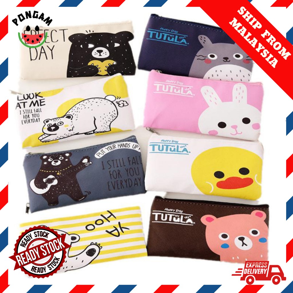 Buy Ready Stock Korea Pencil Case Creative Stationery Cute Small Stationery Bag Cartoon Pen Case Woman Pouch Ramadhan Seetracker Malaysia