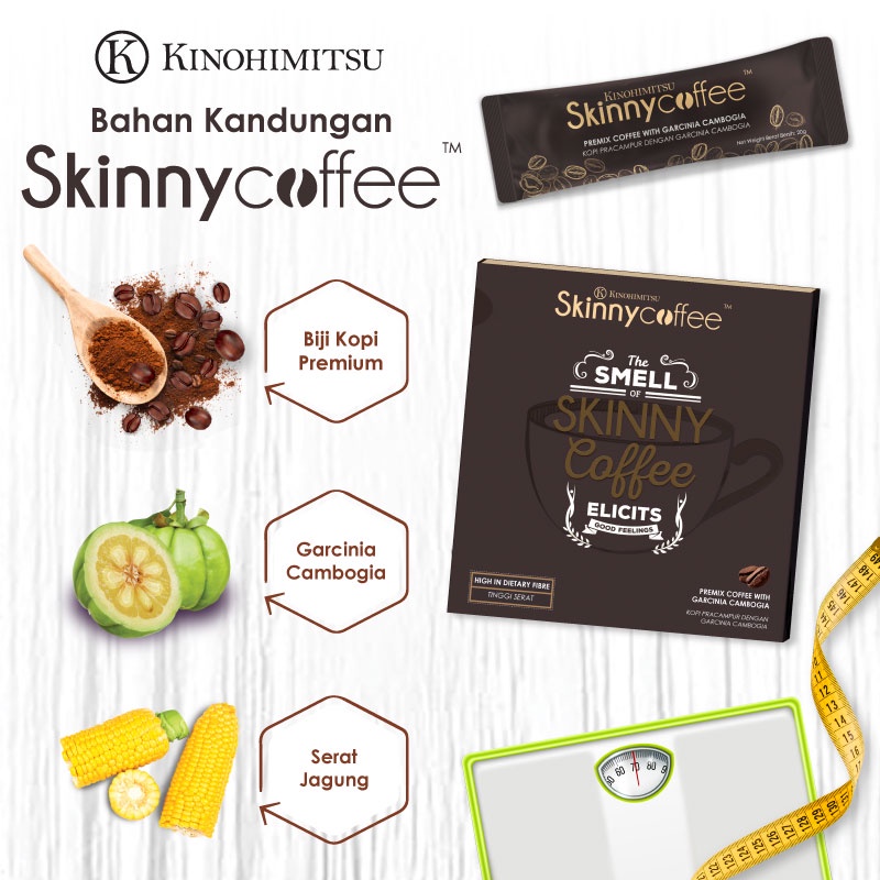 Kinohimitsu Skinny Coffee 14s Shopee Malaysia