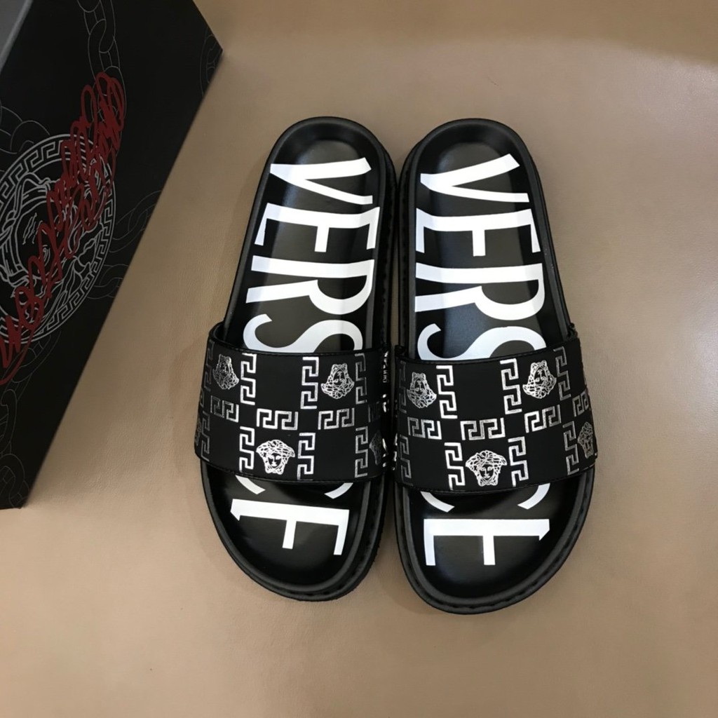 versace men's slippers
