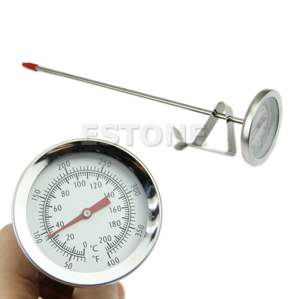 ❤❤ Stainless Steel Oven Cooking BBQ Probe Thermometer Food Meat Gauge 200°C