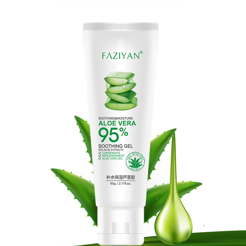 Aloe Vera gel Hydrating Aloe Vera Organic Soothing Acne Firming After