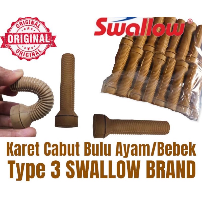 MESIN 50pcs ORIGINAL swallow Chicken Feather Removal Rubber/swallow Chicken Lathe Rubber/Chicken Feather Extraction Machine Rubber TYPE 3-swallow/chicken Feather Lathe Rubber/plucker Rubber Chicken Feather Removal TYPE 3-swallow/kcba/feather Extraction Ch