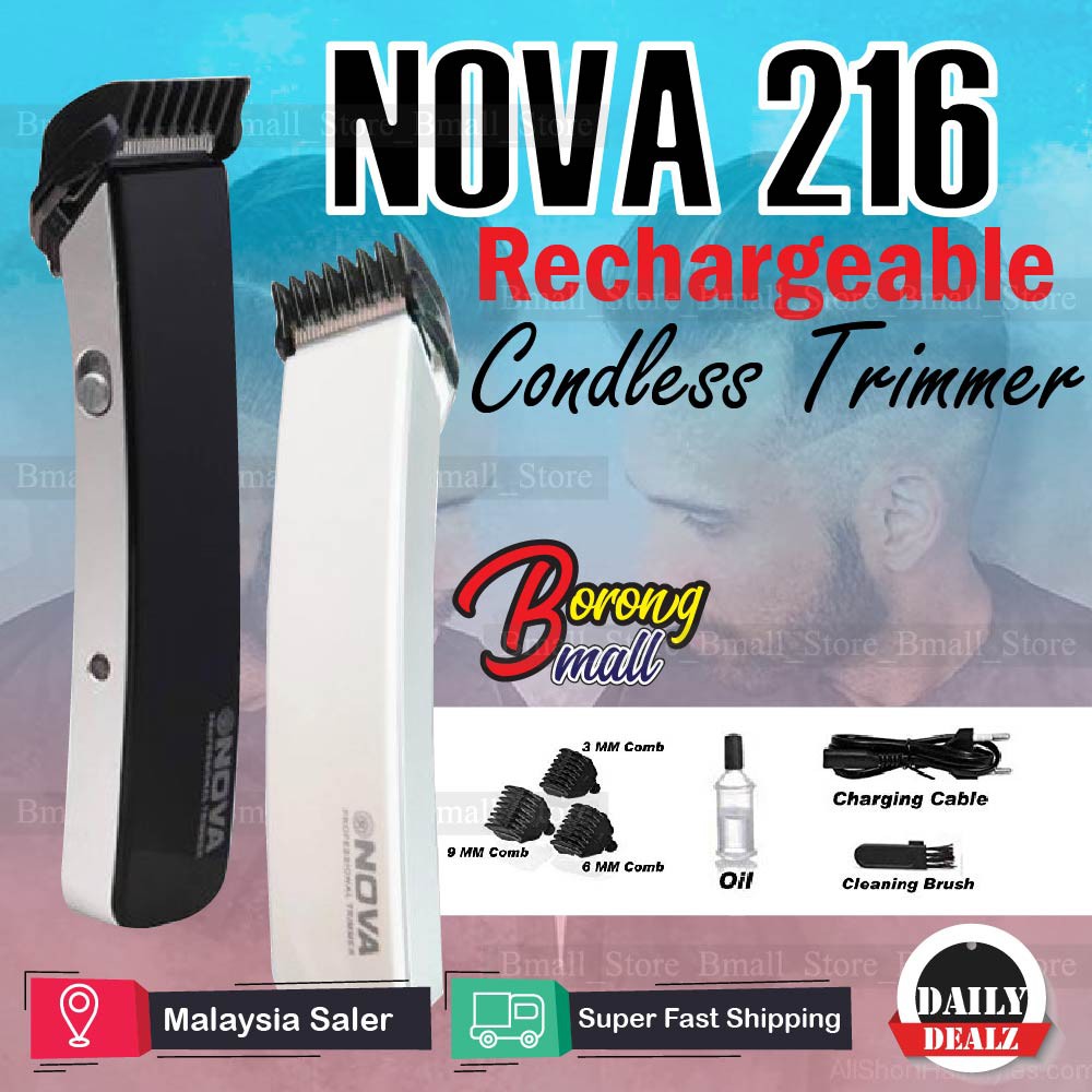 nova 216 professional cordless trimmer