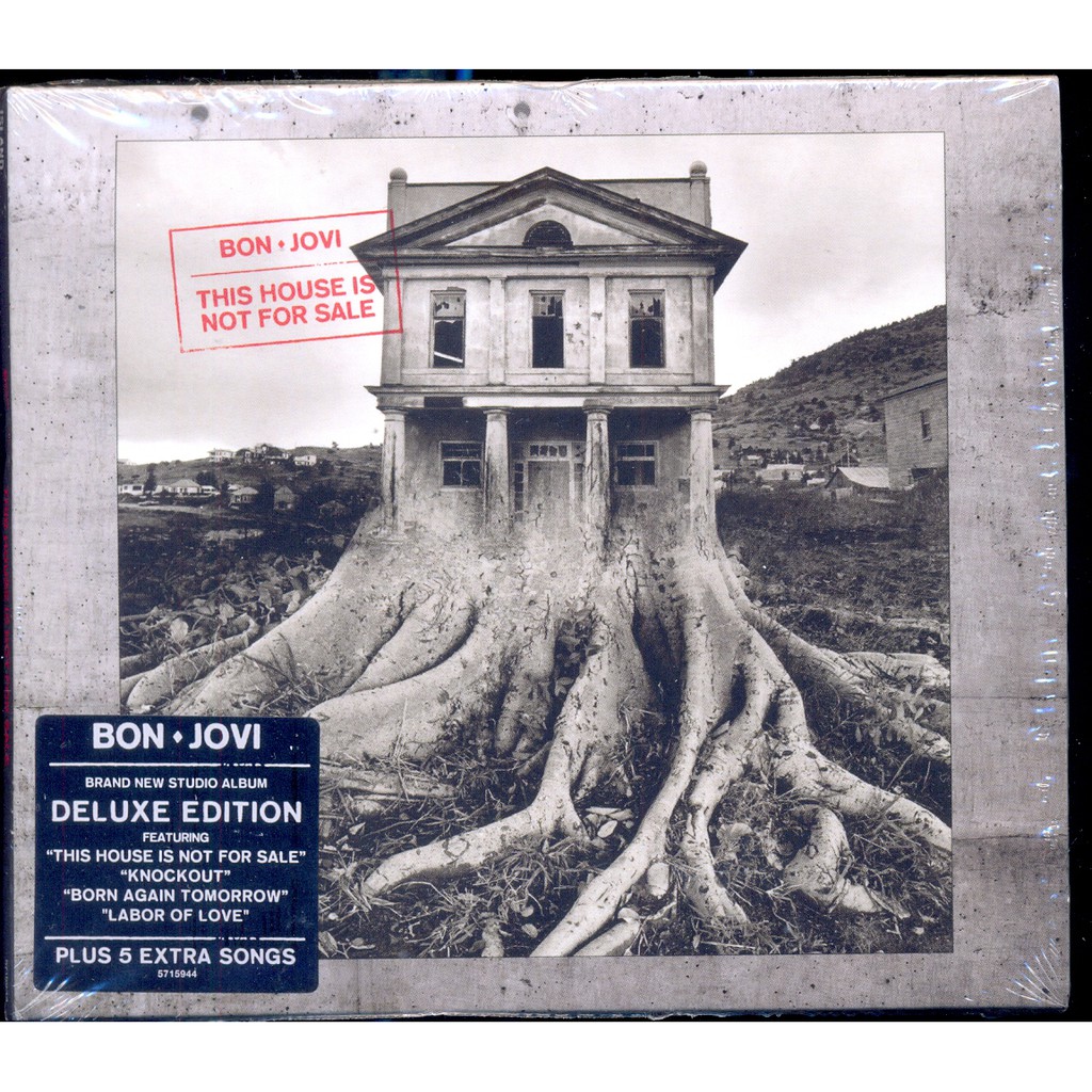 Bon Jovi This House Is Not For Sale Cd Shopee Malaysia