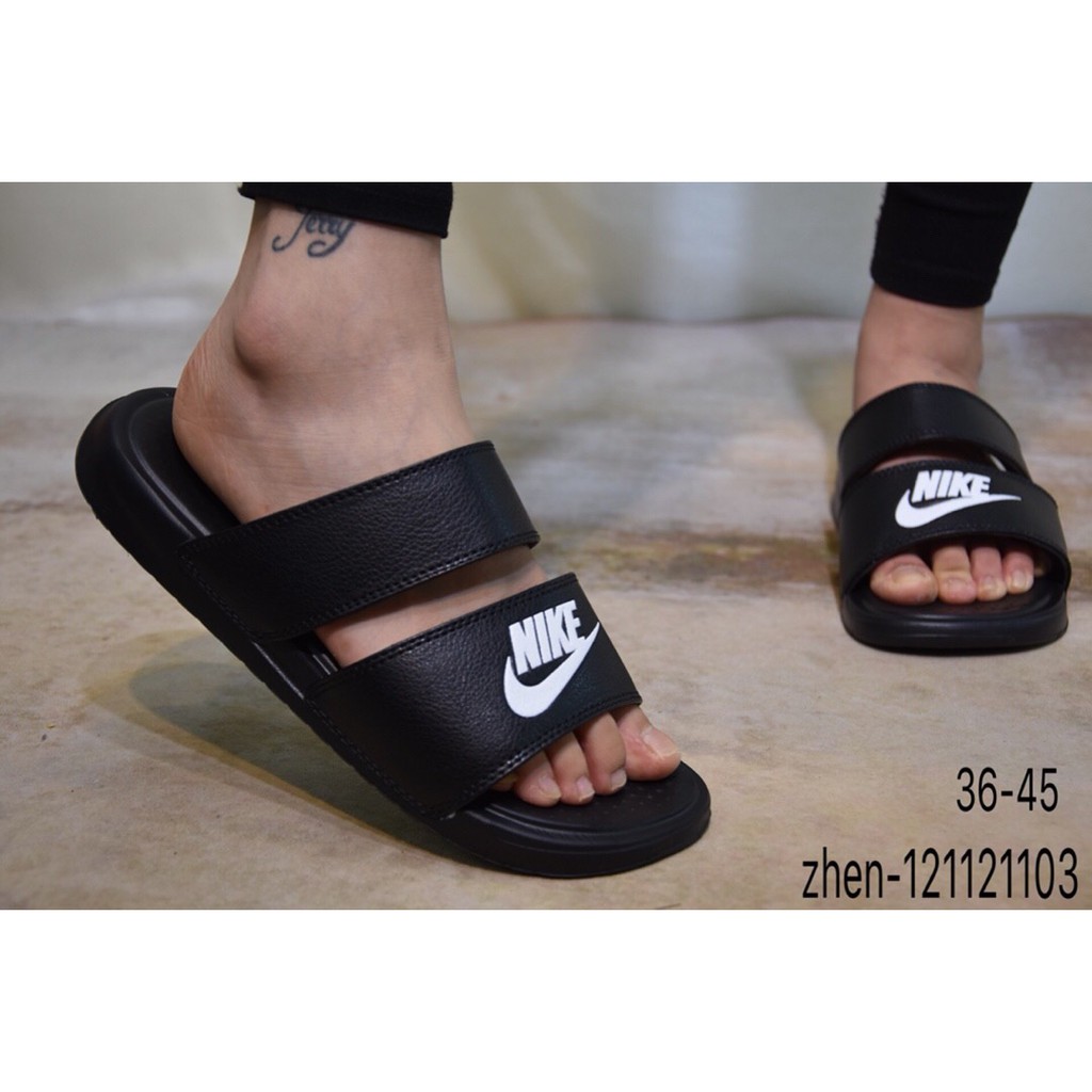 nike two strap sandals