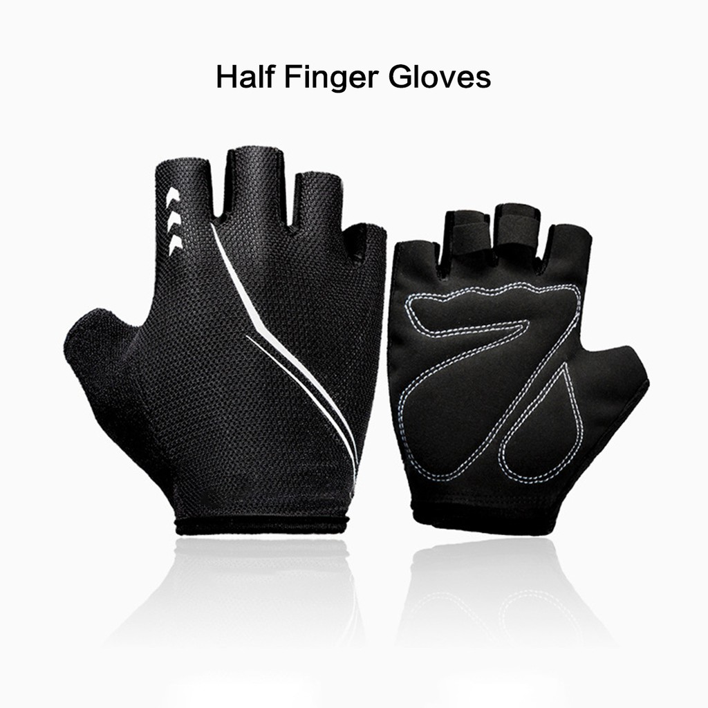 half finger riding gloves