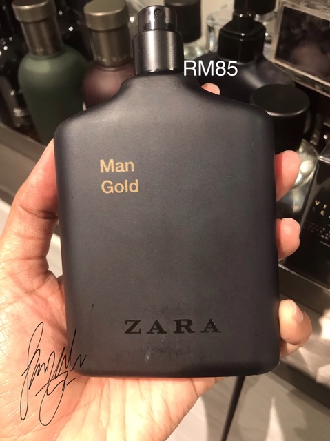 zara man gold perfume price