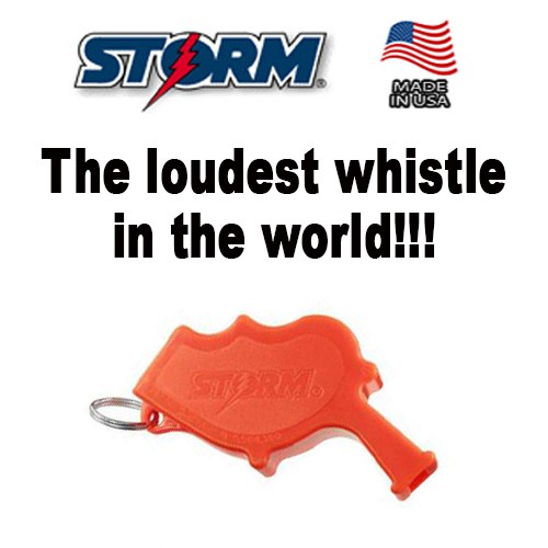 loudest survival whistle