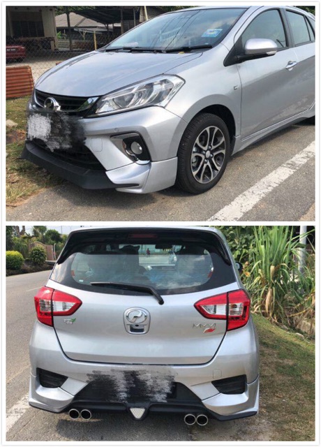 Perodua Myvi Mugen Bodykit Body Kit Front Side Rear