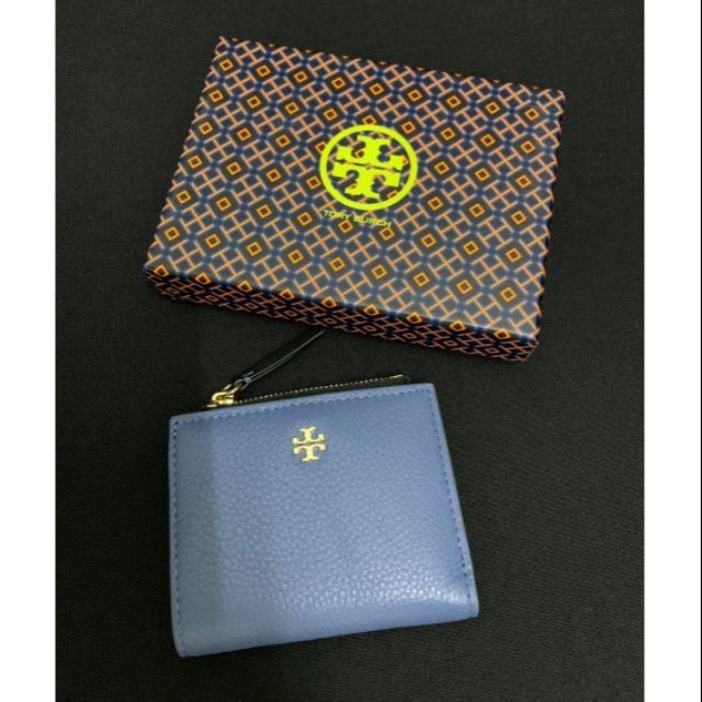 ? AUTHENTIC TORY BURCH PEACE PEBBLE MINI WALLET | Shopee Malaysia