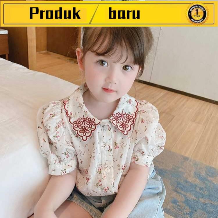 Ready Stock Baju Budak Perempuan Murah Baju Kanak2 Perempuan Baju Musim Panas Kanak Kanak Gaya Barat Kanak Kanak Perempuan Merah Bersih Lengan Gelembung Bahagian Atas Lengan Separuh Baju T Shirt Pakaian Luar Bayi Shopee