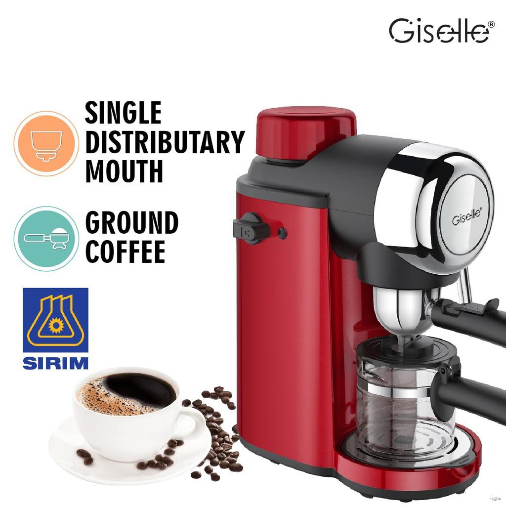 ✌∋○Giselle Espresso Coffee Milk Bubble Maker Machine (800W) KEA0330RD