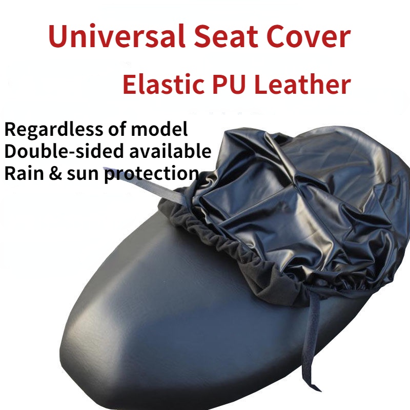 BESPORTBLE Motorcycle Seat Cover Waterproof Heat Insulation Cover Sunscreen Seat Cover Elastic Seat Cushion Protect Cover for Motor Size L Blue 